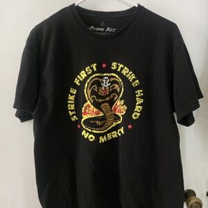 Black Cobra Kai Graphic T-Shirt